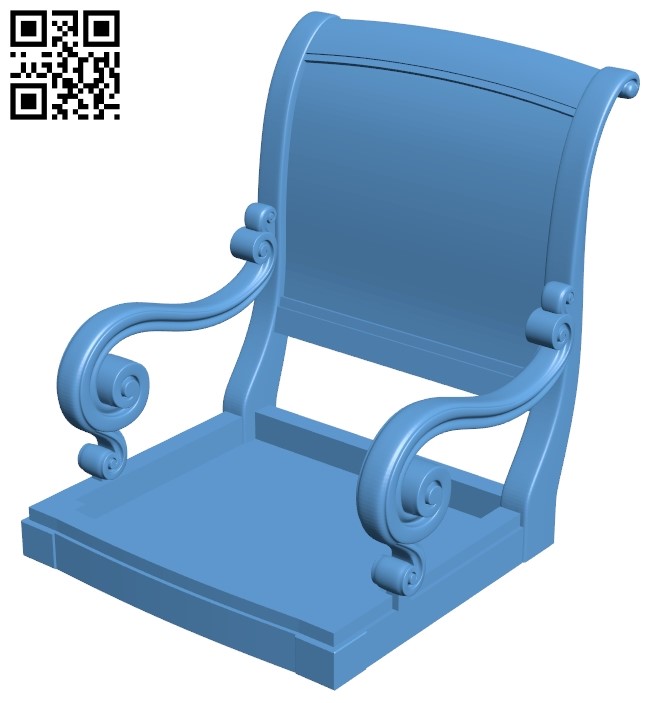 Dissection of the chair A006827 download free stl files 3d model for CNC wood carving