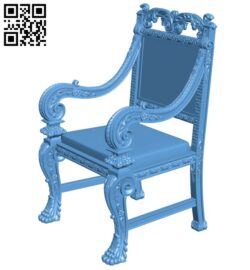 Dissection of the chair A006829 download free stl files 3d model for CNC wood carving