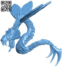 Dragon fly H003333 file stl free download 3D Model for CNC and 3d printer
