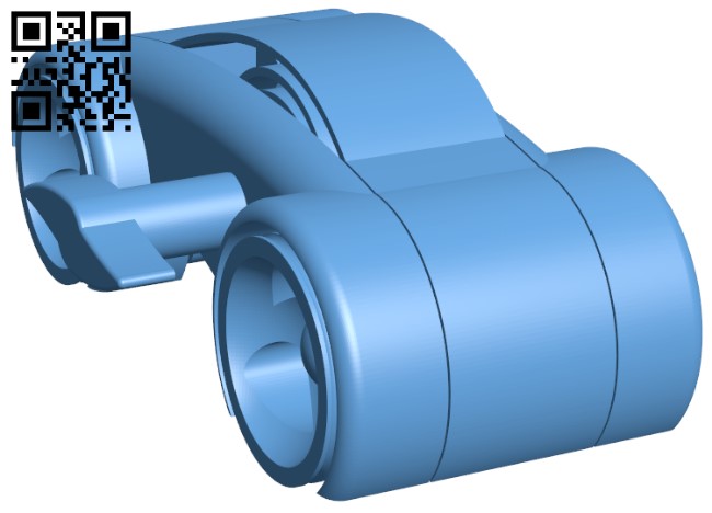 Dual Mode Windup Car H003995 file stl free download 3D Model for CNC and 3d printer