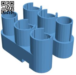 Dyson V8 accessory holder H003560 file stl free download 3D Model for CNC and 3d printer
