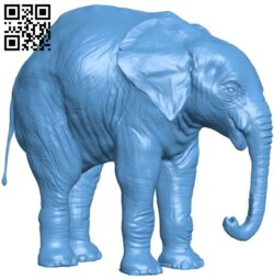Elephant H003262 file stl free download 3D Model for CNC and 3d printer