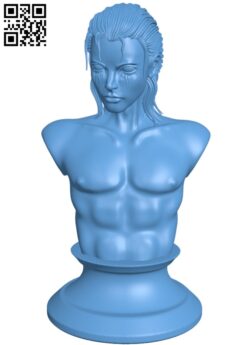 Eren Jaeger – Attack on Titan H003392 file stl free download 3D Model for CNC and 3d printer