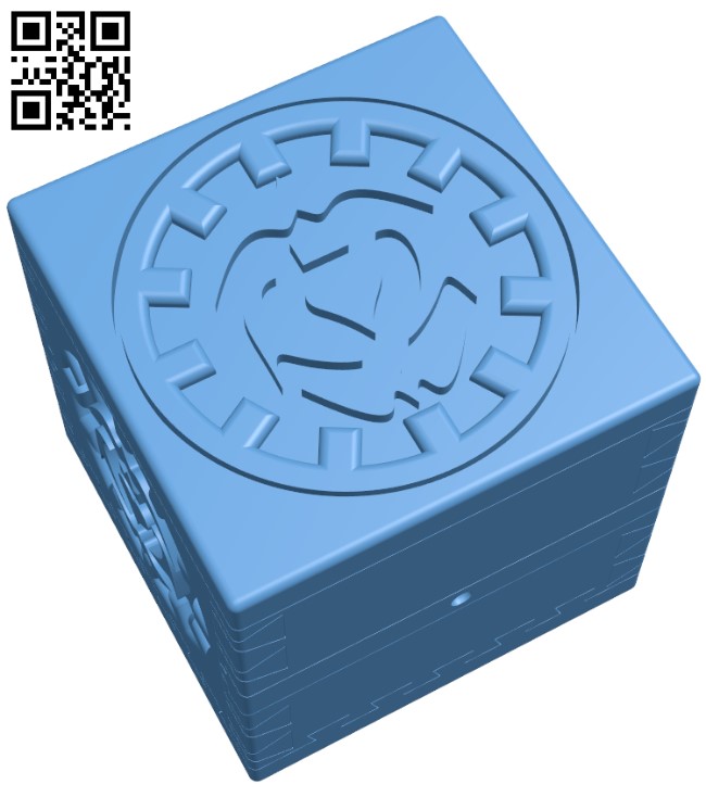 Eternal Hidden Puzzle Box H003634 file stl free download 3D Model for CNC and 3d printer