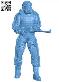 Exo Suit Stalker H003563 file stl free download 3D Model for CNC and 3d printer