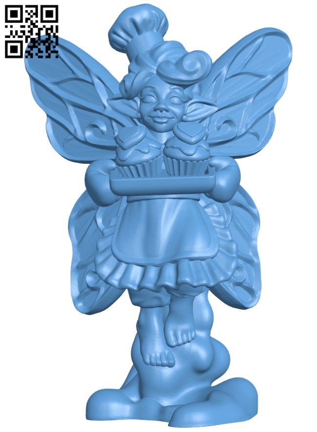 Fairy Valentine H003998 file stl free download 3D Model for CNC and 3d printer