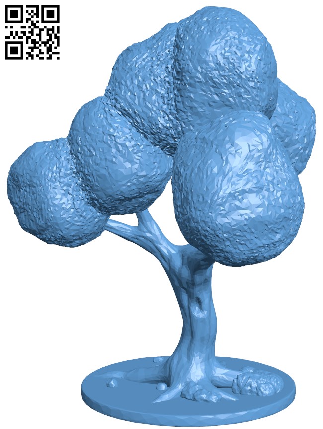 Fantasy Tree H004062 file stl free download 3D Model for CNC and 3d printer