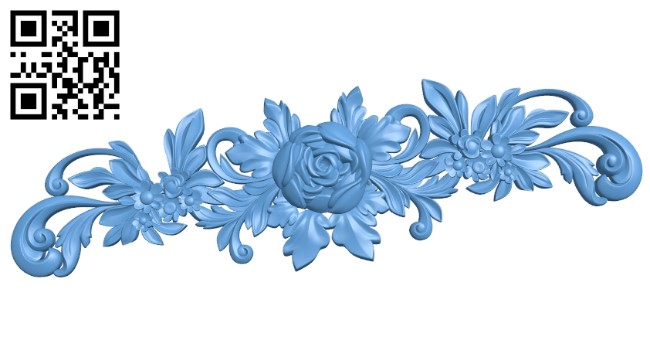 Flower pattern A006830 download free stl files 3d model for CNC wood carving