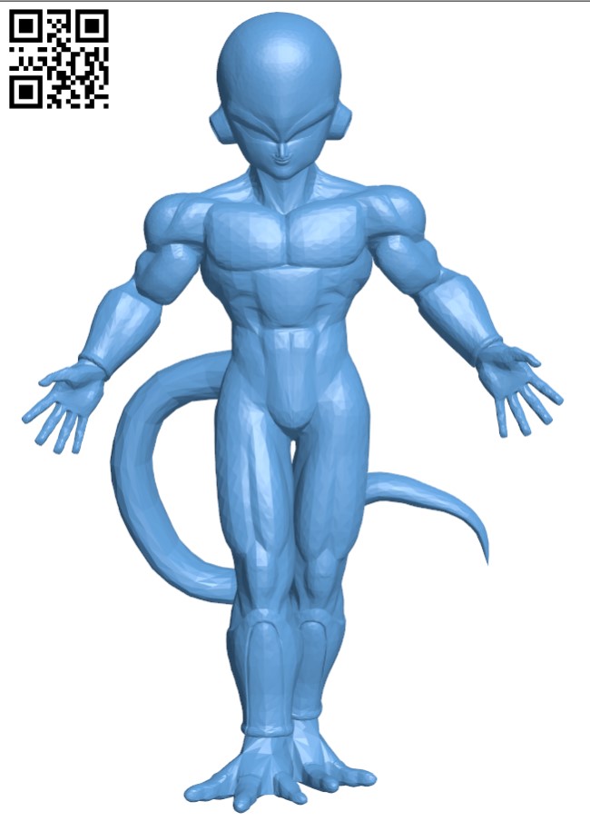 Frieza - Dragon ball H003697 file stl free download 3D Model for CNC and 3d printer