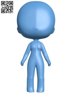 Gacha Life base H003394 file stl free download 3D Model for CNC and 3d printer