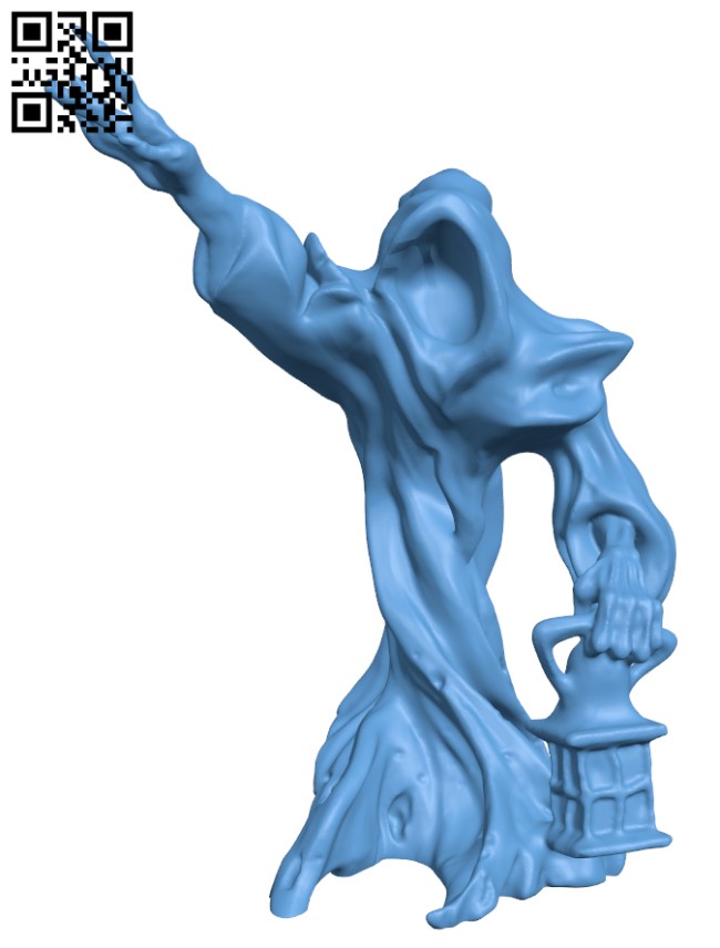 Ghost H003930 file stl free download 3D Model for CNC and 3d printer