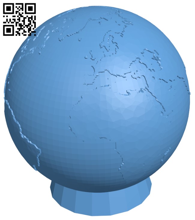 Globe H003700 file stl free download 3D Model for CNC and 3d printer