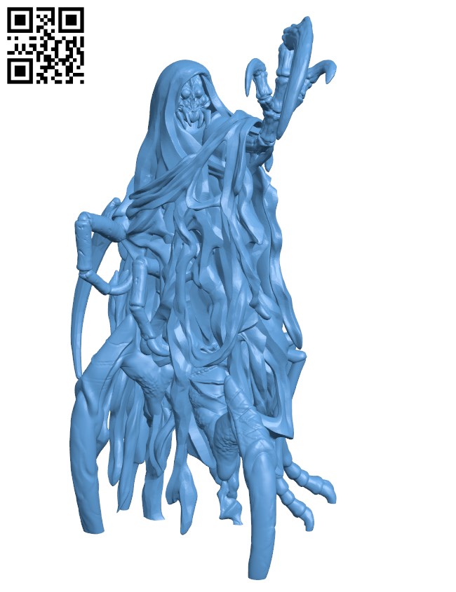 Gloomhaven – Harrower Infester H004067 file stl free download 3D Model for CNC and 3d printer