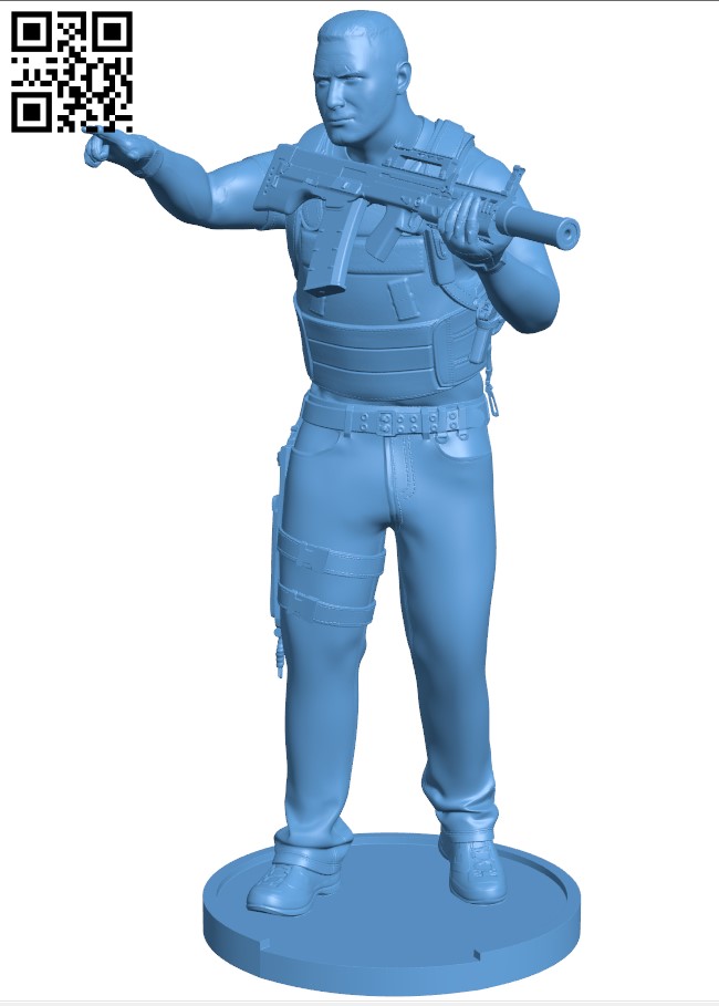 Glukha - Escape from Tarkov H003569 file stl free download 3D Model for CNC and 3d printer