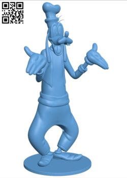 Goofy H003570 file stl free download 3D Model for CNC and 3d printer