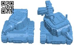 Grot Tank H003397 file stl free download 3D Model for CNC and 3d printer