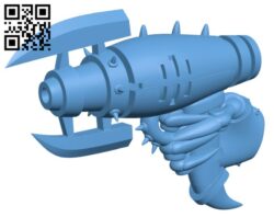 Grotesque Monstrocity Liquifer Gun H003513 file stl free download 3D Model for CNC and 3d printer