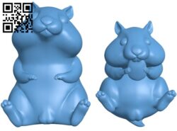 Hamster Family H003465 file stl free download 3D Model for CNC and 3d printer