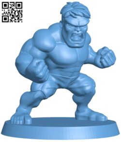 Hulk – Superhero H003469 file stl free download 3D Model for CNC and 3d printer