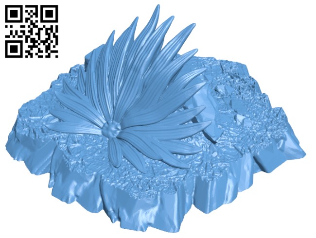 Kickstarter - Fantastic Plants and Rocks H003768 file stl free download 3D Model for CNC and 3d printer