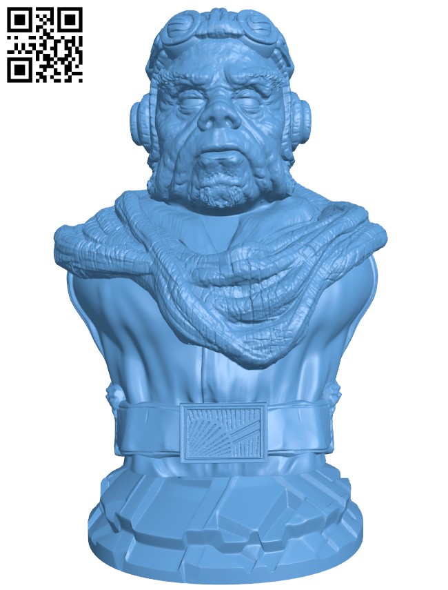 Kuill - The Mandalorian Series H004080 file stl free download 3D Model for CNC and 3d printer