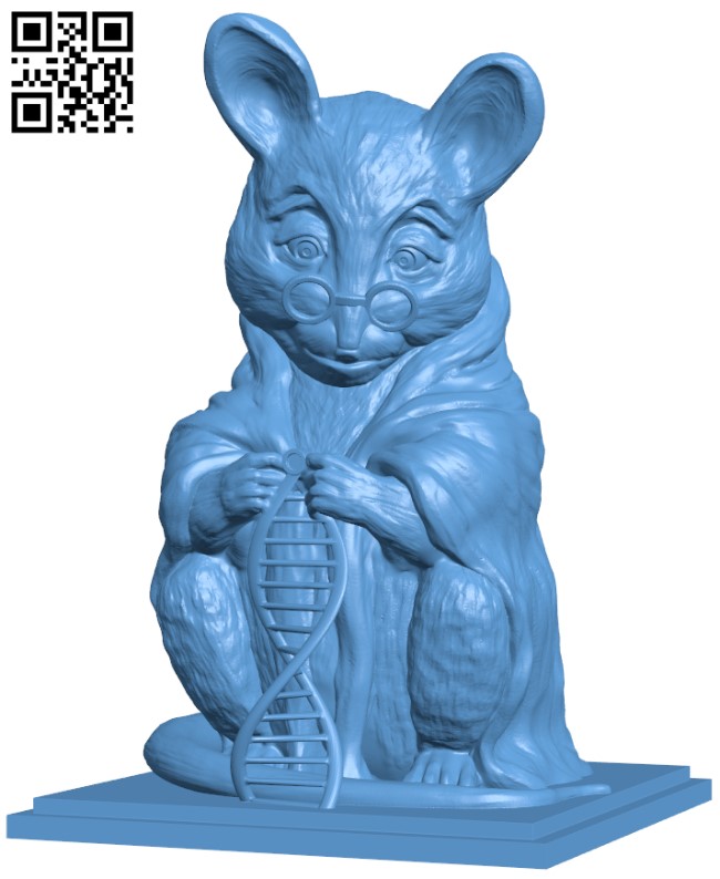Laboratory Mouse H003265 file stl free download 3D Model for CNC and 3d printer