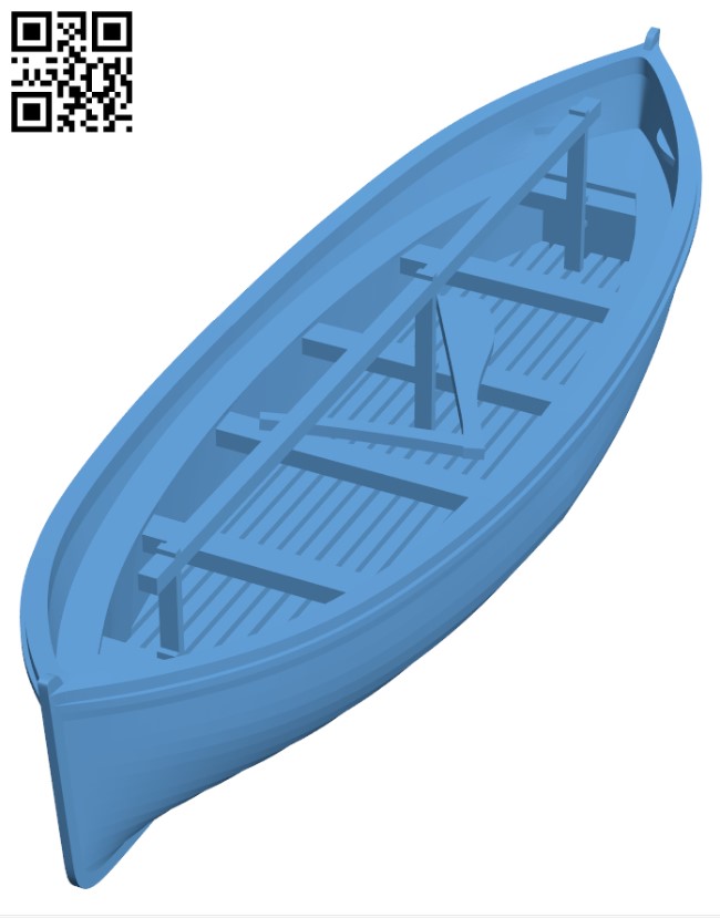 Lifeboats of the RMS Titanic H003516 file stl free download 3D Model for CNC and 3d printer