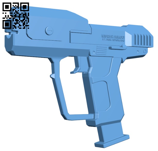 M6D Magnum Sidearm H004027 file stl free download 3D Model for CNC and 3d printer