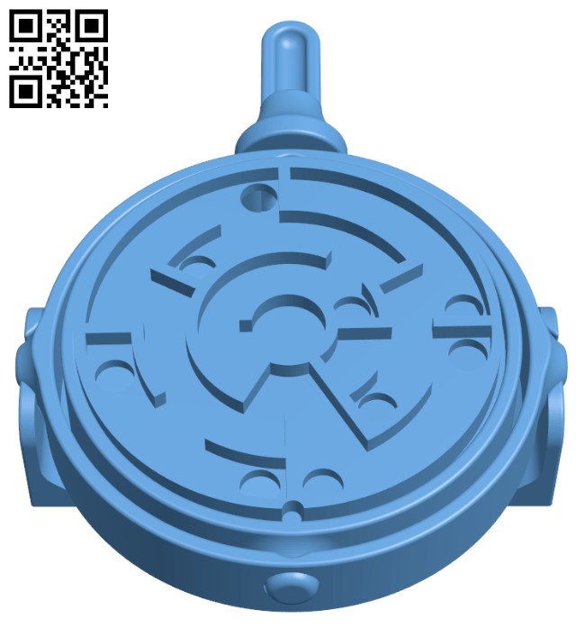 Marble Maze Game H003934 file stl free download 3D Model for CNC and 3d printer