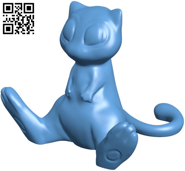 Mew H003305 file stl free download 3D Model for CNC and 3d printer