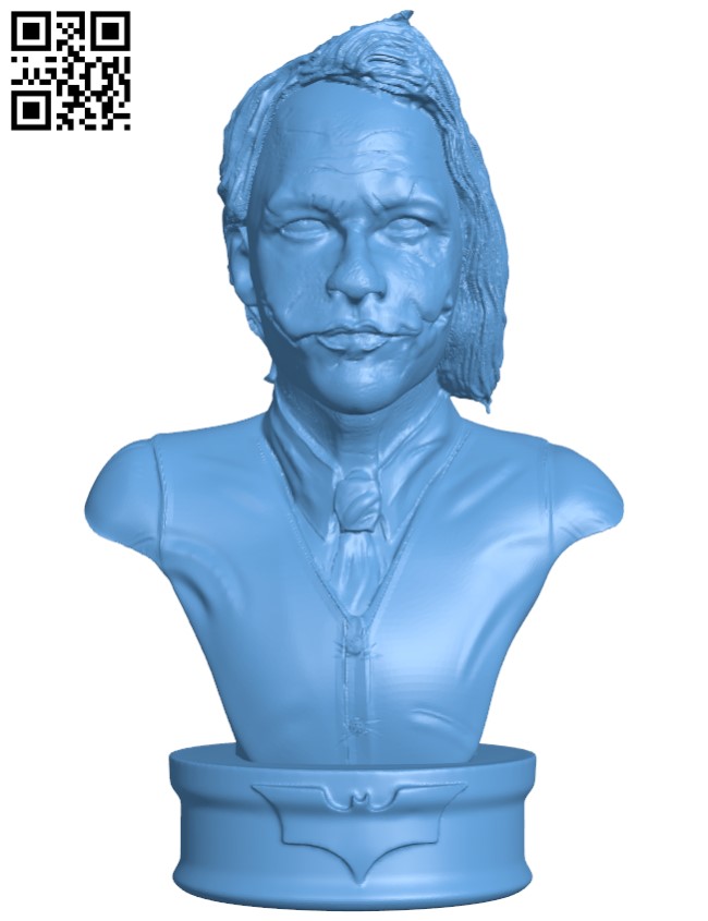 Mr. Joker H003269 file stl free download 3D Model for CNC and 3d printer