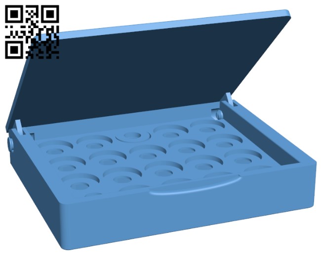 Nozzle Box H003591 file stl free download 3D Model for CNC and 3d printer