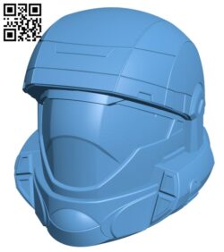 ODST Helmet H003522 file stl free download 3D Model for CNC and 3d printer