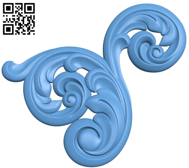 Pattern decor design A006805 download free stl files 3d model for CNC wood carving