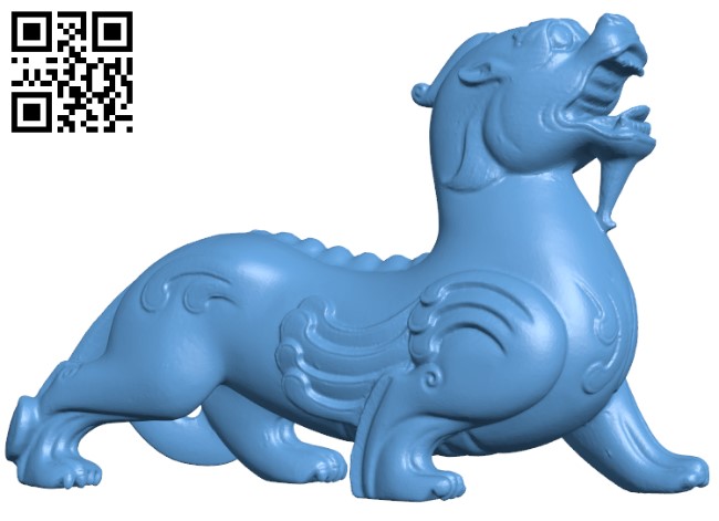 Pixiu H003891 file stl free download 3D Model for CNC and 3d printer