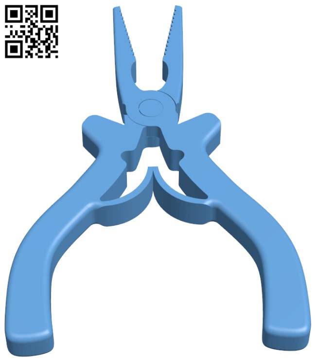 Pliers - Self Opening H003273 file stl free download 3D Model for CNC and 3d printer