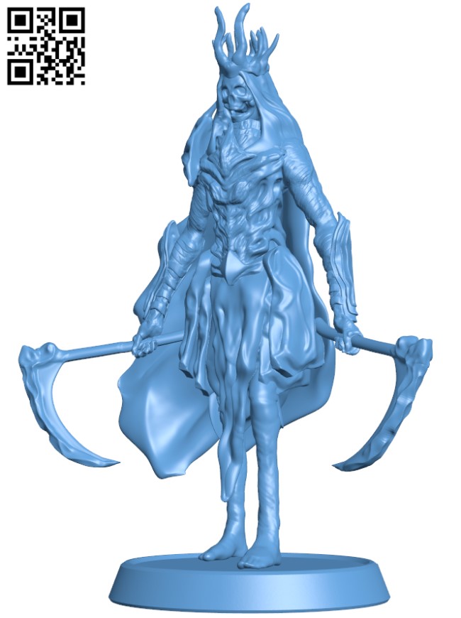 Reaper Lady H003895 file stl free download 3D Model for CNC and 3d printer