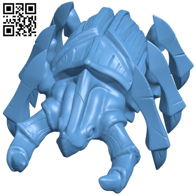 Scarab H003361 file stl free download 3D Model for CNC and 3d printer