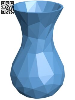 Simple Faceted Vase