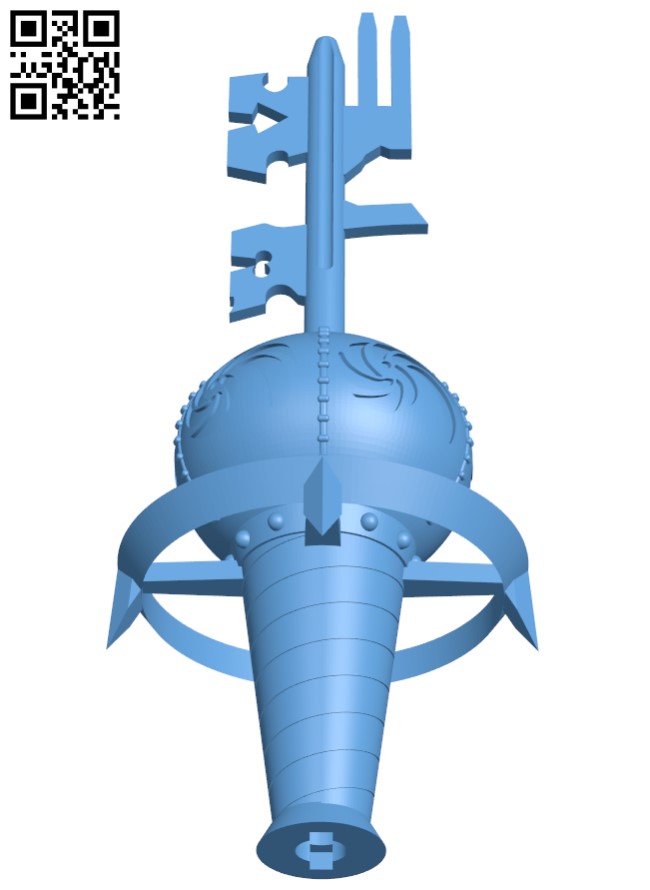 Skyrim - Skeleton Key H003419 file stl free download 3D Model for CNC and 3d printer