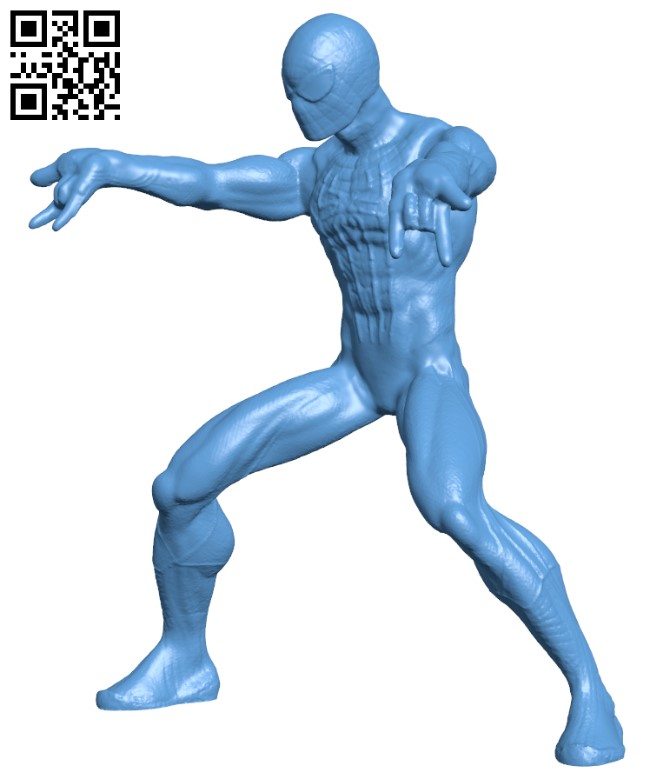 Spiderman - Superhero H003728 file stl free download 3D Model for CNC and 3d printer