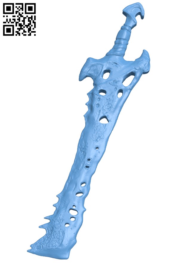 Sword Of Crota - Destiny H003425 file stl free download 3D Model for CNC and 3d printer