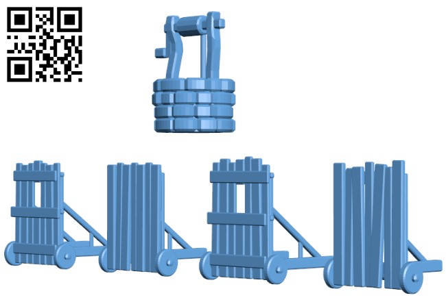Terrain sample - Western Kingdom H003909 file stl free download 3D Model for CNC and 3d printer