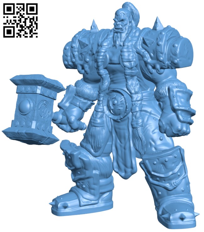 Thrall - Heroes Of The Storm H003666 file stl free download 3D Model for CNC and 3d printer