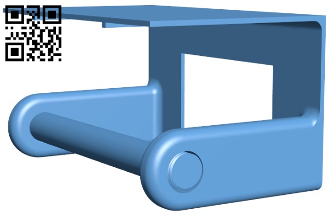 Toilet Paper Holder H004114 file stl free download 3D Model for CNC and 3d printer