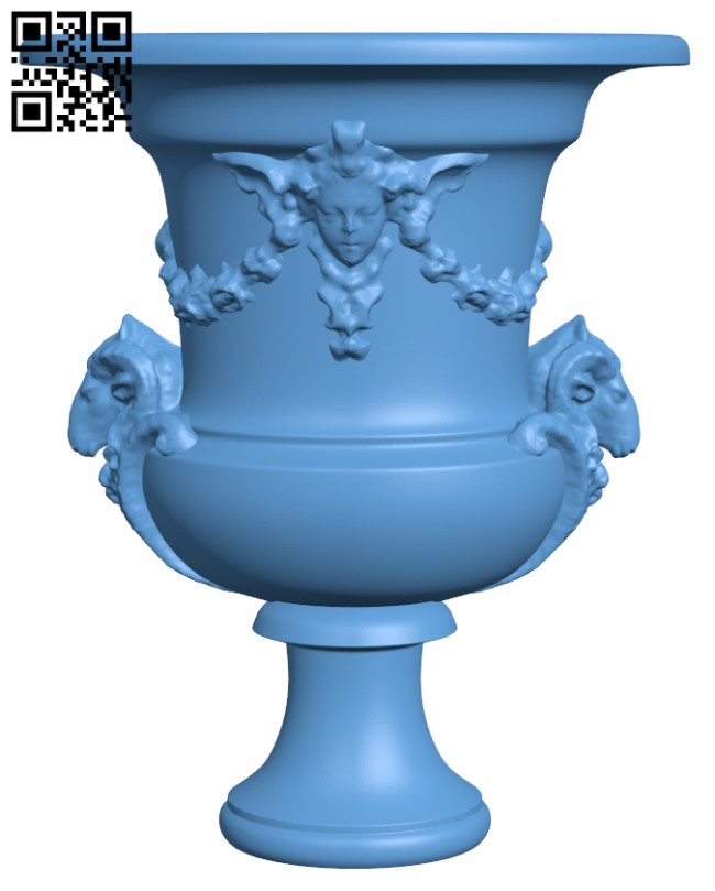 Vase with the attributes of spring H003611 file stl free download 3D Model for CNC and 3d printer