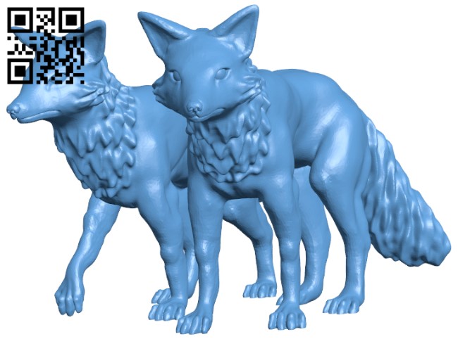 War Fox H003372 file stl free download 3D Model for CNC and 3d printer
