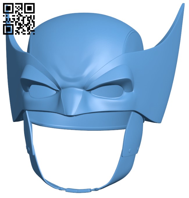 Wolverine Helmet H003973 file stl free download 3D Model for CNC and 3d printer