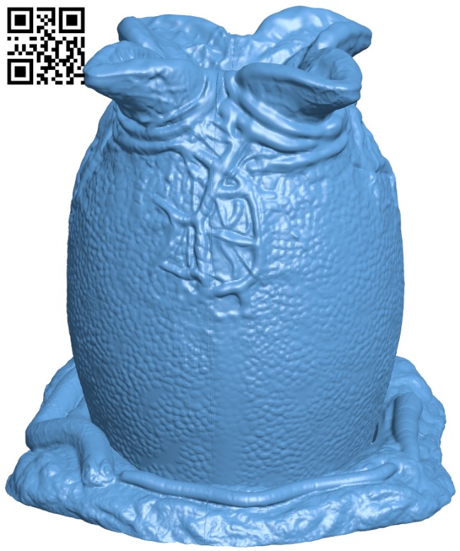 Alien egg prop H004248 file stl free download 3D Model for CNC and 3d printer