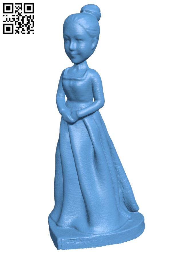 Barbie bride H004374 file stl free download 3D Model for CNC and 3d printer